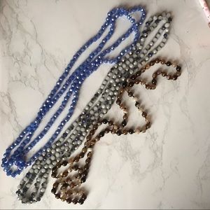 Beaded Wrap Necklaces